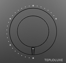 Терморегулятор механический "Теплолюкс" Solus Черный